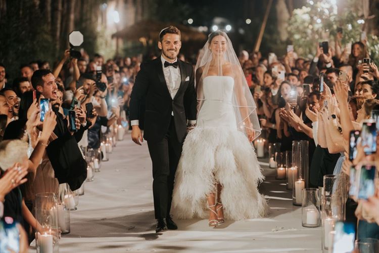 החתונה של מיה ביטון וגיא באוך (צילום: שי בוזגלו)