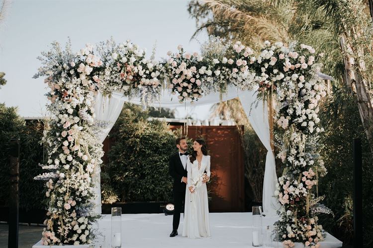 החתונה של מיה ביטון וגיא באוך (צילום: שי בוזגלו)