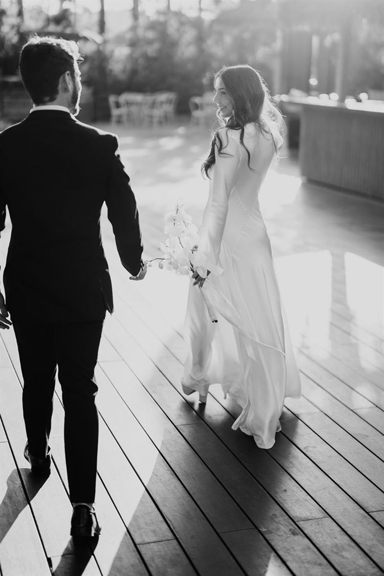 החתונה של מיה ביטון וגיא באוך (צילום: שי בוזגלו)