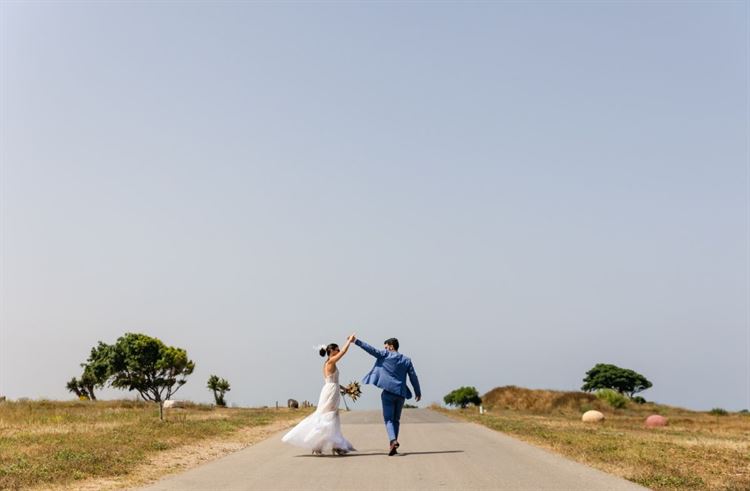 החתונה של ירדן נגלשטיין ושקד קרייתי (צילום: עומר קורן)