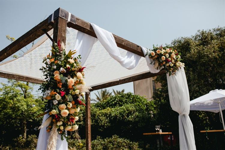 החתונה של ירדן נגלשטיין ושקד קרייתי (צילום: עומר קורן)