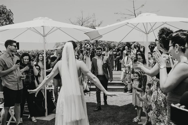 החתונה של ירדן נגלשטיין ושקד קרייתי (צילום: עומר קורן)