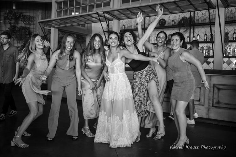 החתונה של ירדן נגלשטיין ושקד קרייתי (צילום: עומר קורן)