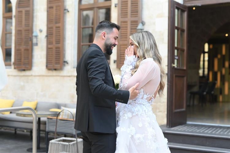 החתונה של עמית בכר עמית בכר ודקל גיני (צילום: momentos etay & shay)