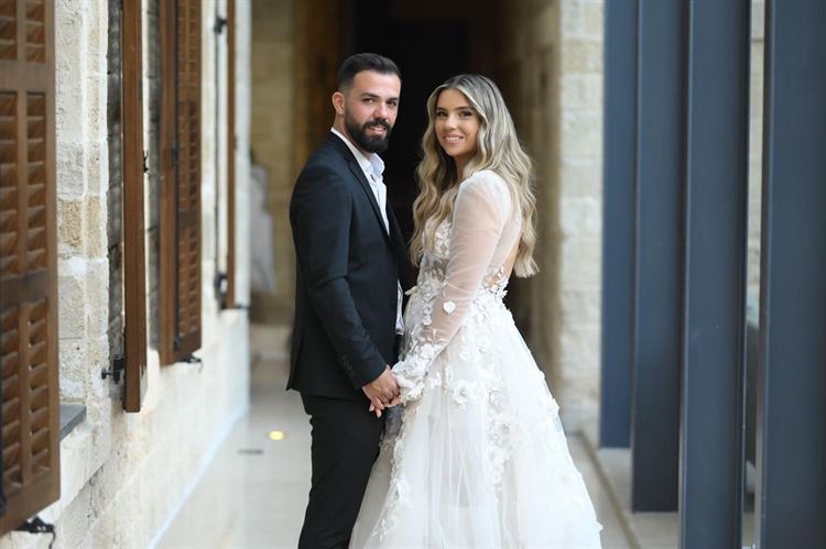 החתונה של עמית בכר עמית בכר ודקל גיני (צילום: momentos etay & shay)