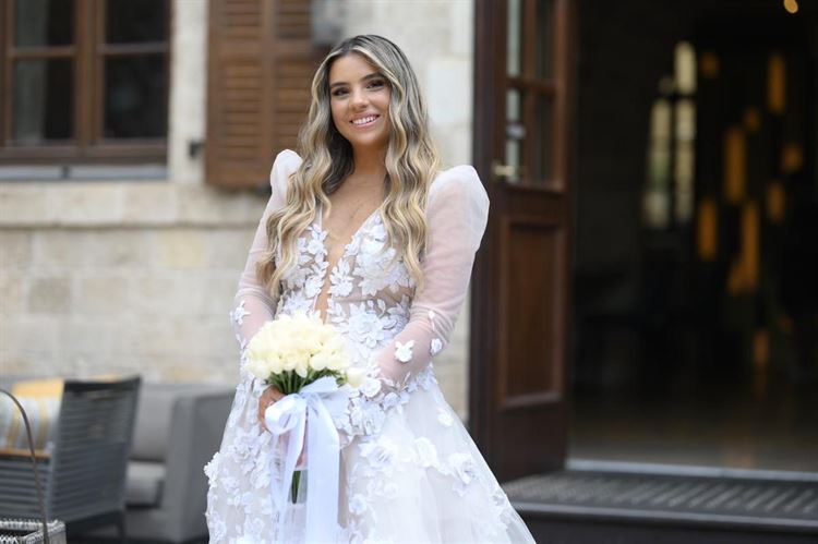 החתונה של עמית בכר עמית בכר ודקל גיני (צילום: momentos etay & shay)