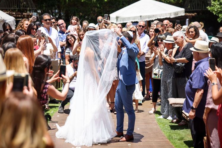 החתונה של אלמוג סלמה ומטר שבו (צילום: רון קובי)