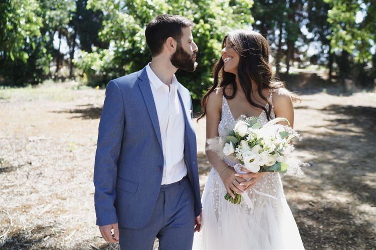 החתונה של אלמוג סלמה ומטר שבו (צילום: רון קובי)