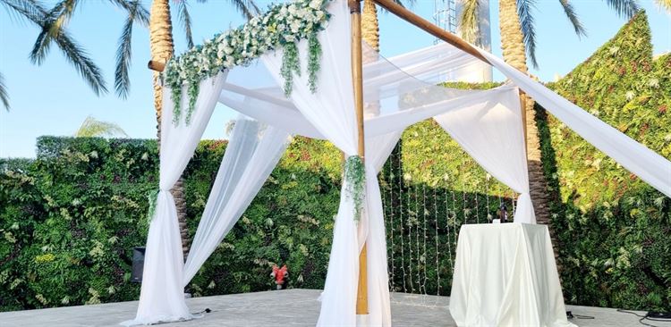 מתחם האירועים הרמוניה בגן (צילום: יחצ)