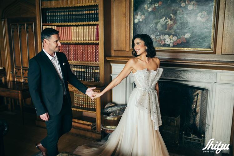 החתונה של שלי בן יוסף ודור נצר (צילום: שיצו צלמים)