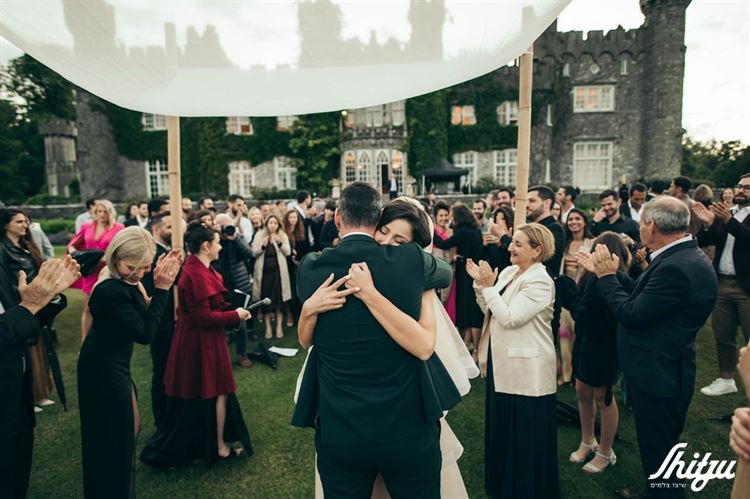 החתונה של שלי בן יוסף ודור נצר (צילום: שיצו צלמים)