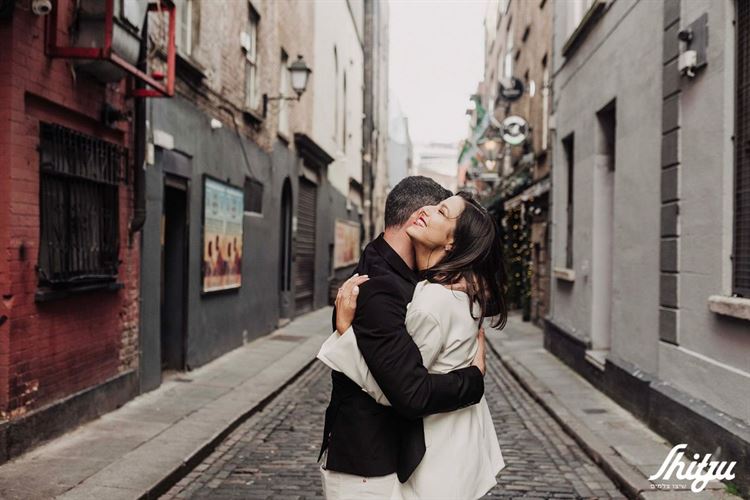 החתונה של שלי בן יוסף ודור נצר (צילום: שיצו צלמים)