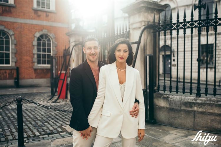 החתונה של שלי בן יוסף ודור נצר (צילום: שיצו צלמים)