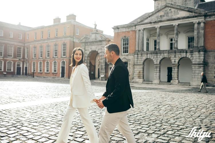 החתונה של שלי בן יוסף ודור נצר (צילום: שיצו צלמים)