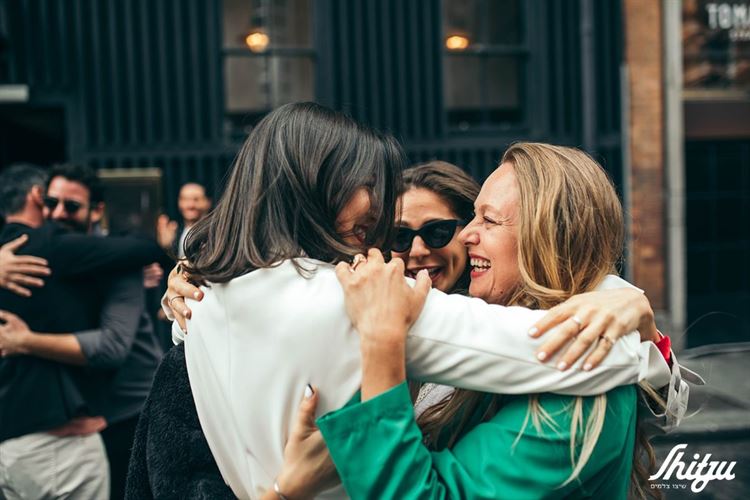 החתונה של שלי בן יוסף ודור נצר (צילום: שיצו צלמים)