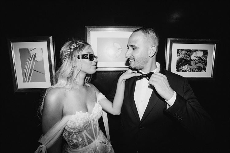 החתונה של קארין דחטיאריוב וירדן גידו (צילום: אנדריי אברמוב)