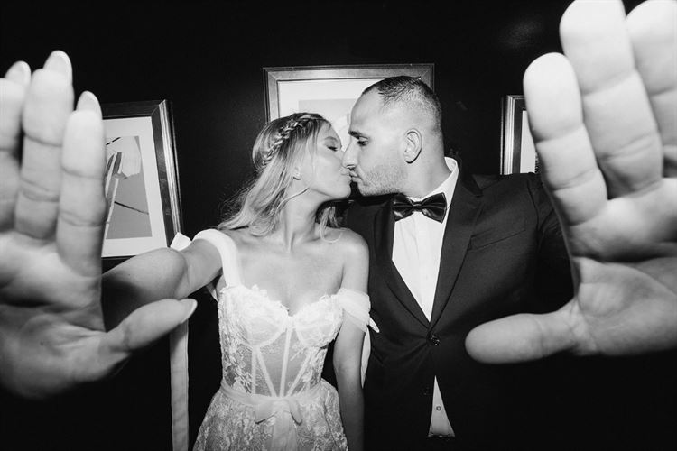 החתונה של קארין דחטיאריוב וירדן גידו (צילום: אנדריי אברמוב)