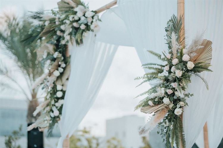 החתונה של קארין דחטיאריוב וירדן גידו (צילום: אנדריי אברמוב)