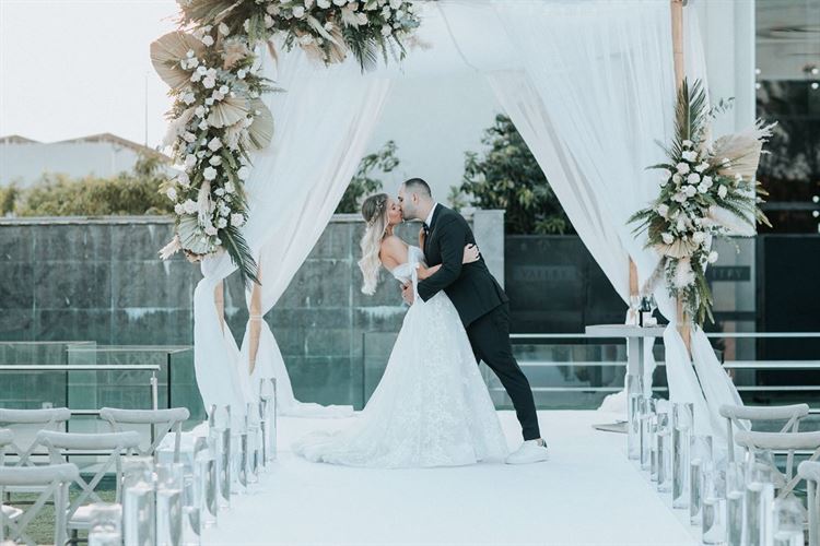 החתונה של קארין דחטיאריוב וירדן גידו (צילום: אנדריי אברמוב)