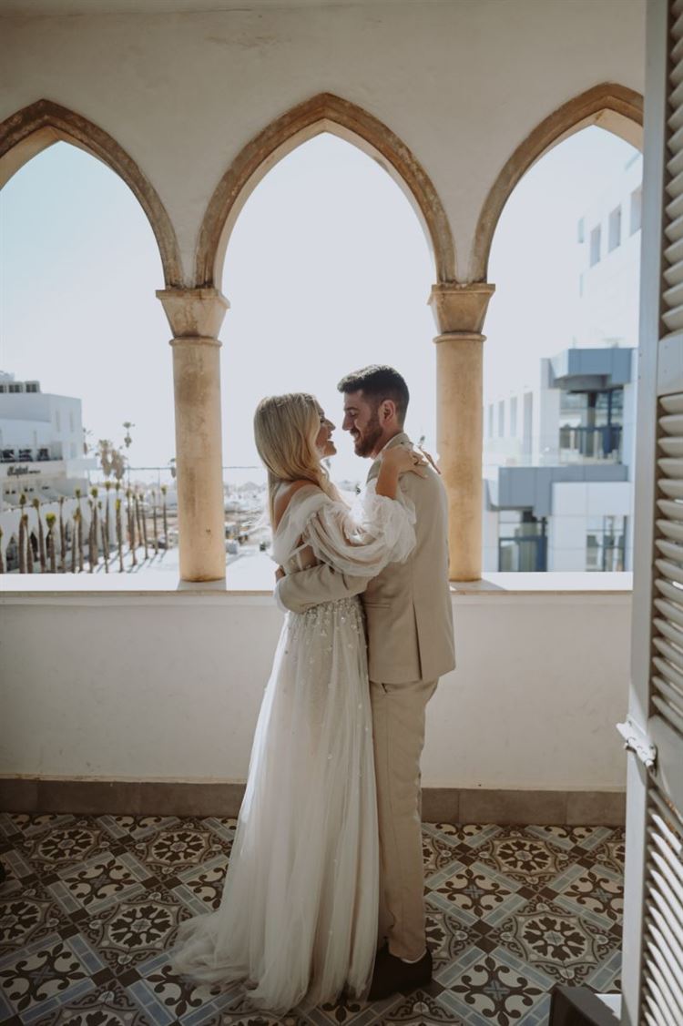 החתונה של טל גולדשלגר ונדב ארגואטי (צילום: גיא צרחי)