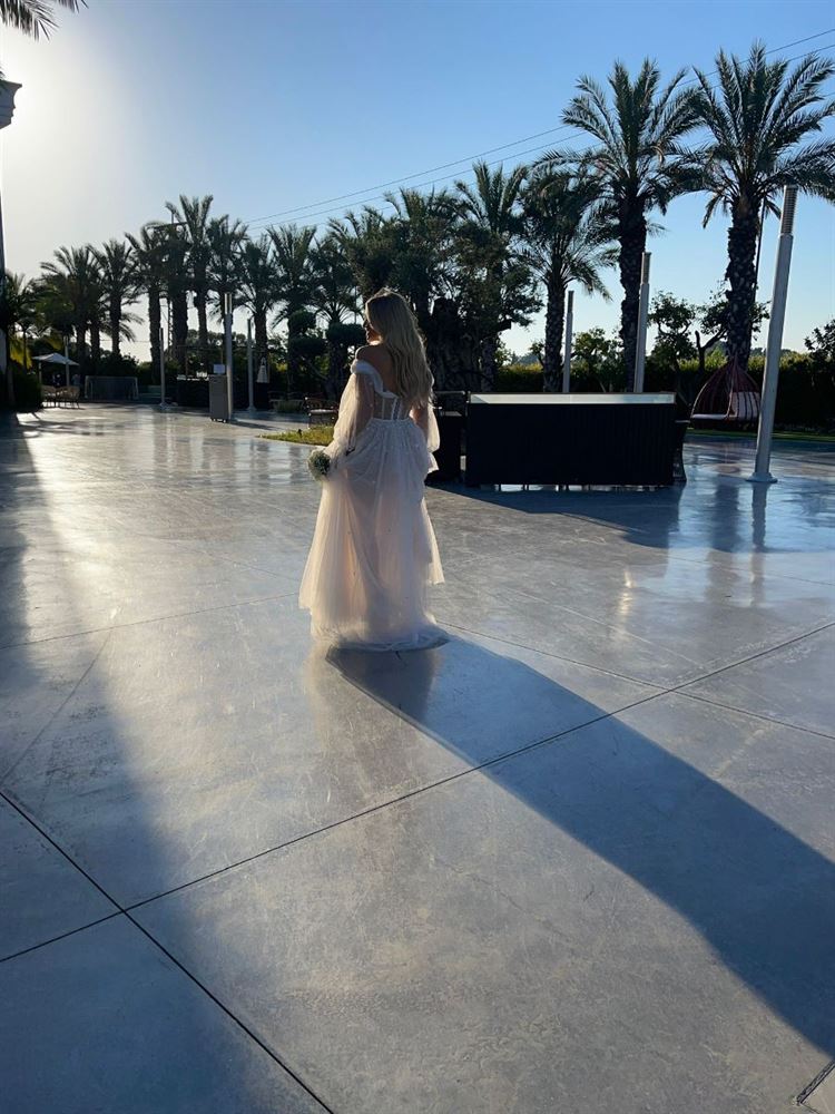 החתונה של טל גולדשלגר ונדב ארגואטי (צילום: גיא צרחי)