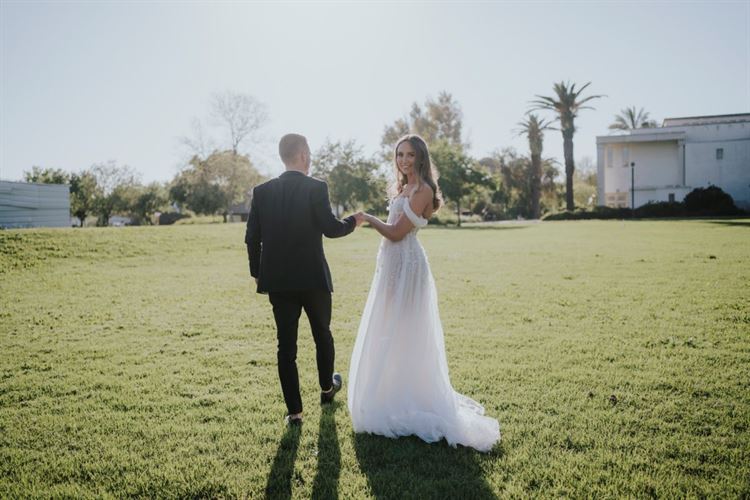 החתונה של מרינה טרינייב ואיגור סליקוב (צילום: unique photography)