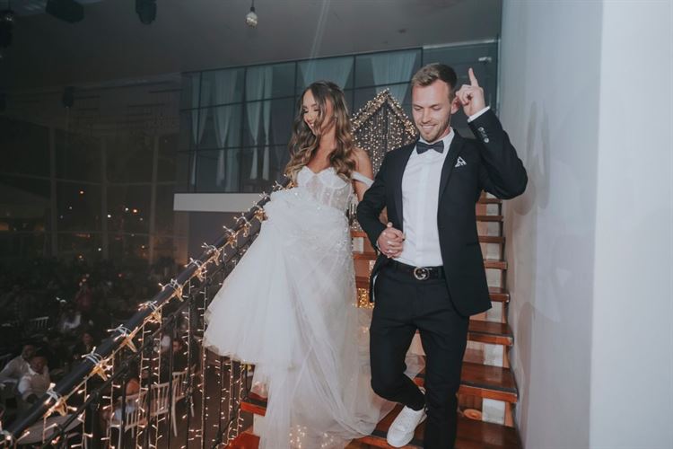 החתונה של מרינה טרינייב ואיגור סליקוב (צילום: unique photography)