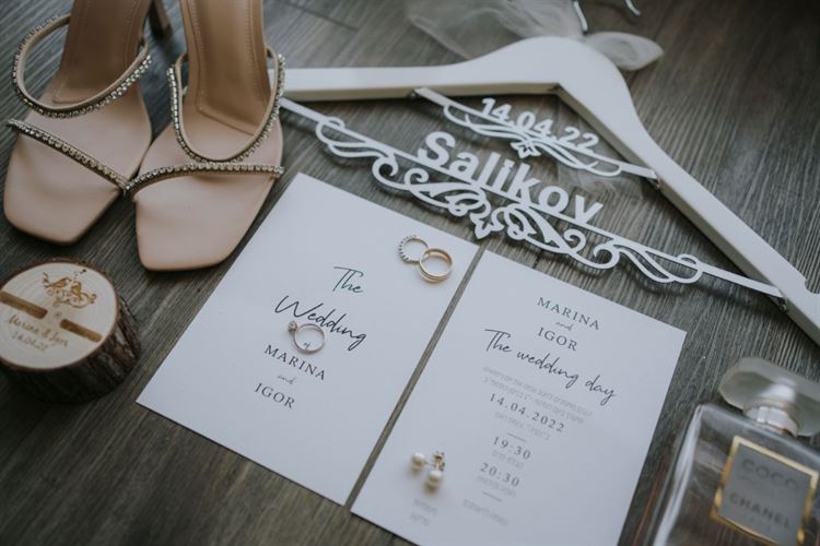 החתונה של מרינה טרינייב ואיגור סליקוב (צילום: unique photography)