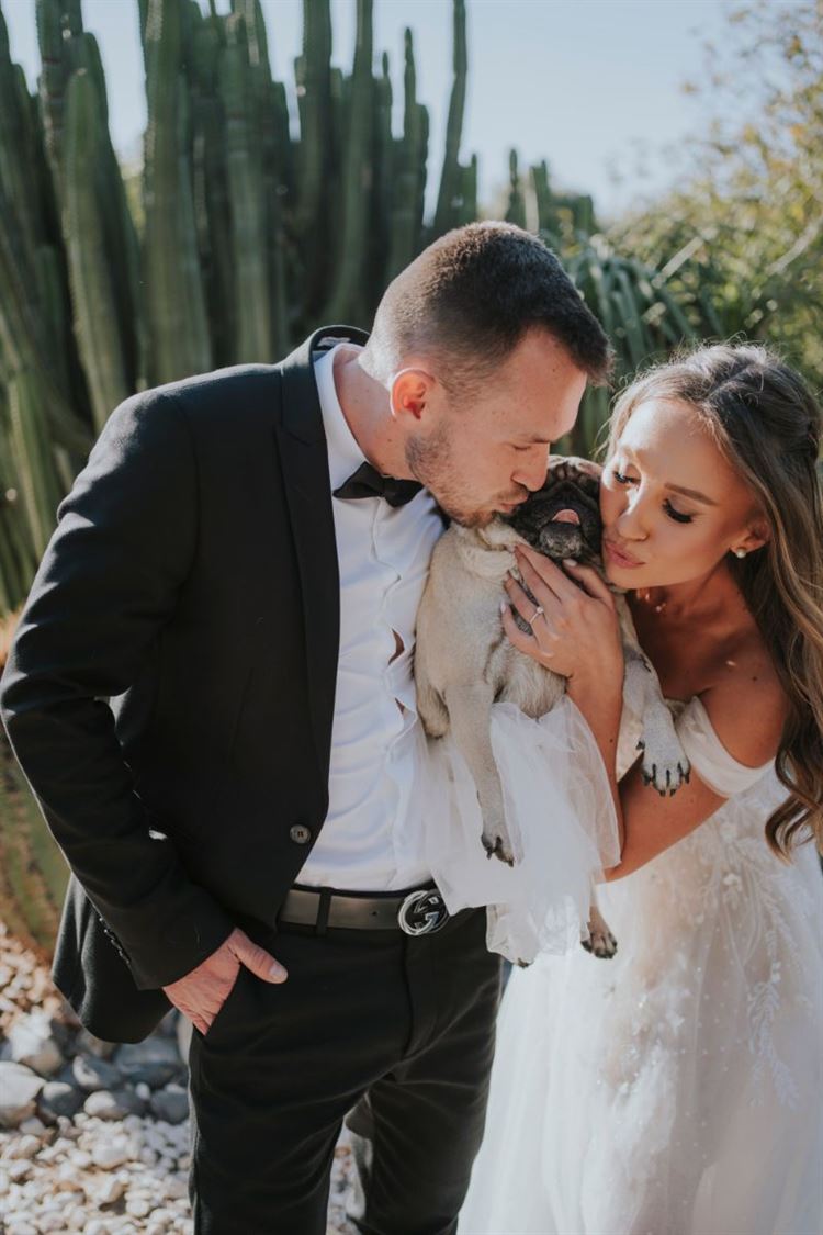 החתונה של מרינה טרינייב ואיגור סליקוב (צילום: unique photography)