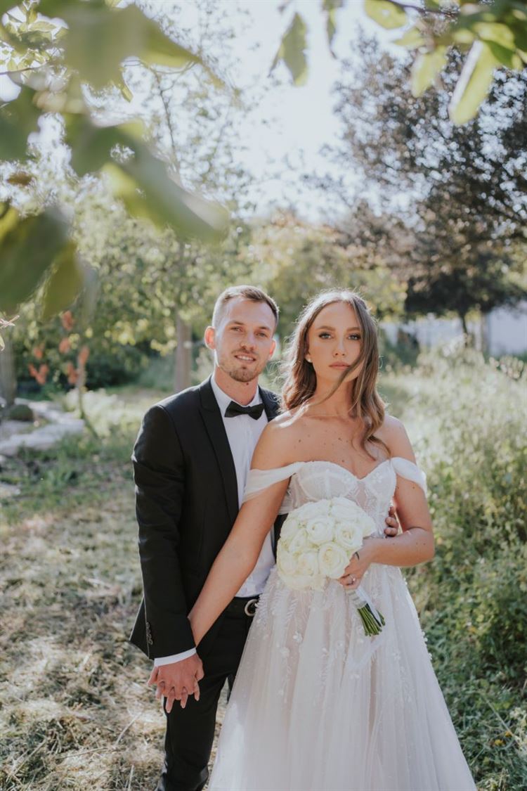 החתונה של מרינה טרינייב ואיגור סליקוב (צילום: unique photography)