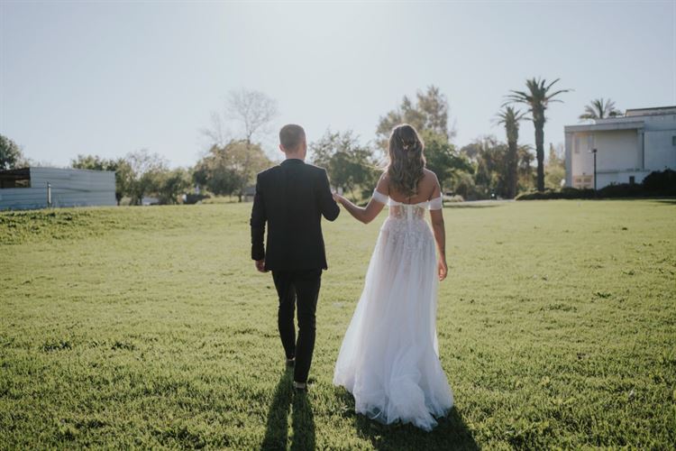 החתונה של מרינה טרינייב ואיגור סליקוב (צילום: unique photography)