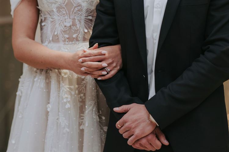 החתונה של מרינה טרינייב ואיגור סליקוב (צילום: unique photography)