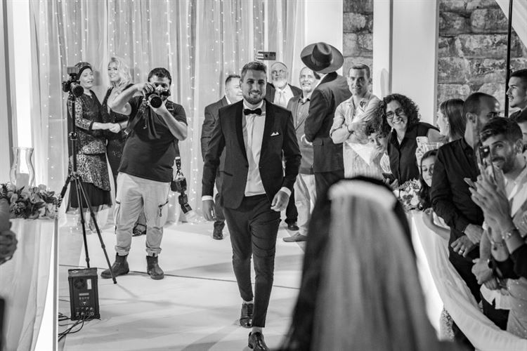 החתונה של נוהר בטיט ואלון רוטשילד (צילום: Ginger צלמים)