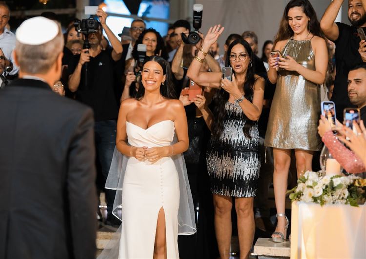 החתונה של נוהר בטיט ואלון רוטשילד (צילום: Ginger צלמים)