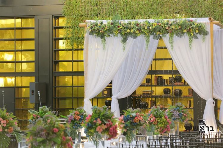 החתונה של שירן שאלתיאל וגיא חרזי (צילום: בראשית, ישראל פרסי)