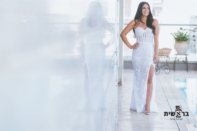 החתונה של שירן שאלתיאל וגיא חרזי (צילום: בראשית, ישראל פרסי)