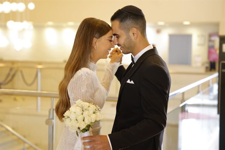 החתונה של חנית ונתנאל (צילום: גל הפקות)