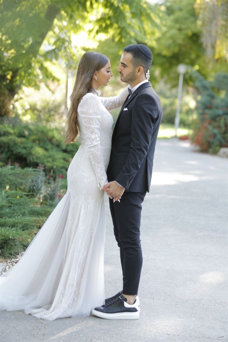 החתונה של חנית ונתנאל (צילום: גל הפקות)