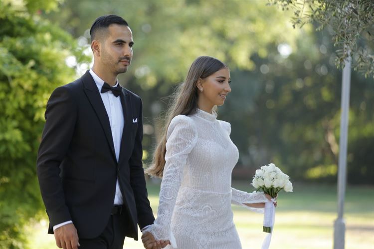 החתונה של חנית ונתנאל (צילום: גל הפקות)