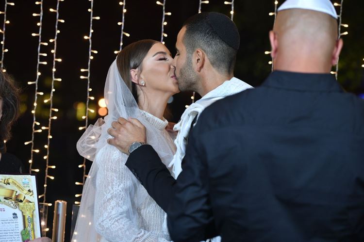 החתונה של חנית ונתנאל (צילום: גל הפקות)
