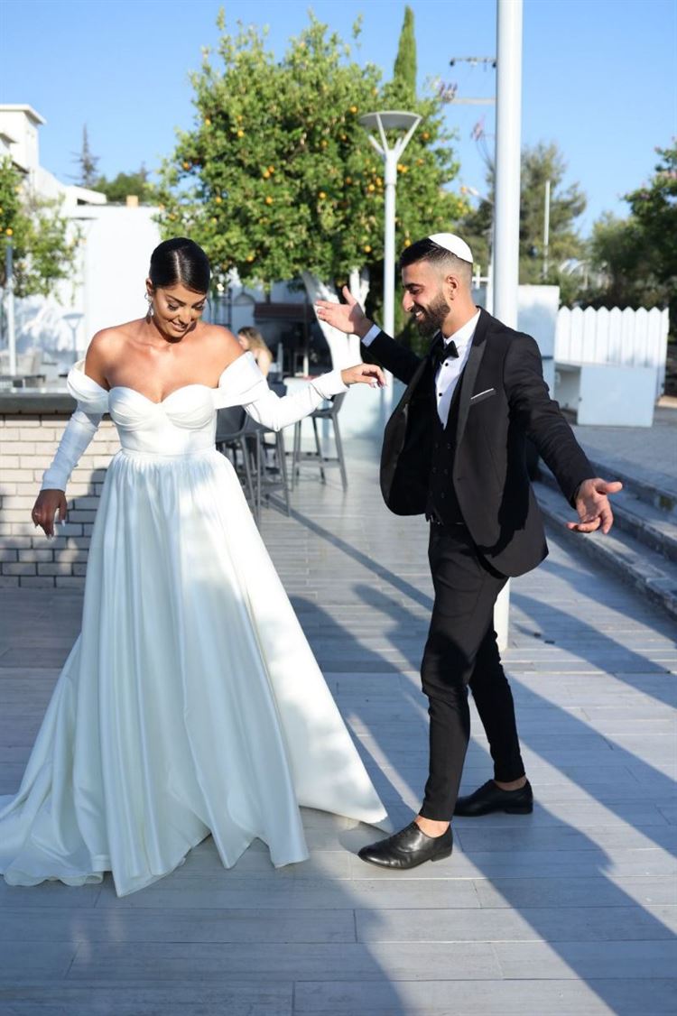 החתונה של אודל גדליה ורותם זינו (צילום: דאבל שוט)