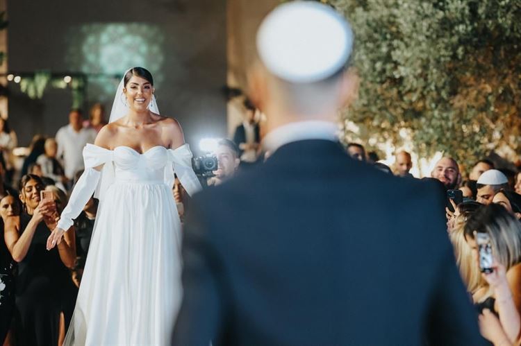 החתונה של אודל גדליה ורותם זינו (צילום: דאבל שוט)
