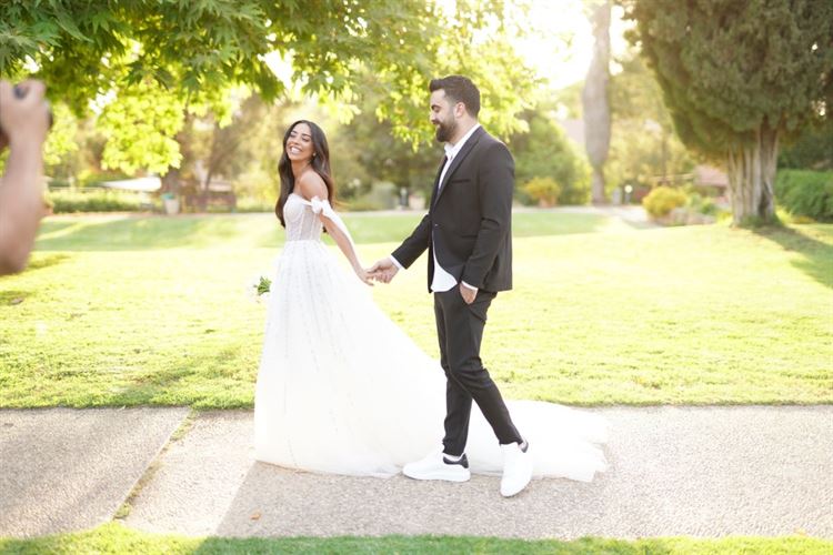 החתונה של אביגל ריף כהן ומתן דרור (צילום: אלי חן)