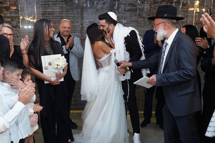 החתונה של אביגל ריף כהן ומתן דרור (צילום: אלי חן)