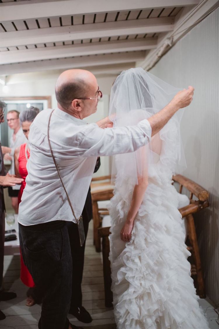 החתונה של אביה מלכה ועופרי גופר (צילום: קובי מהגר)