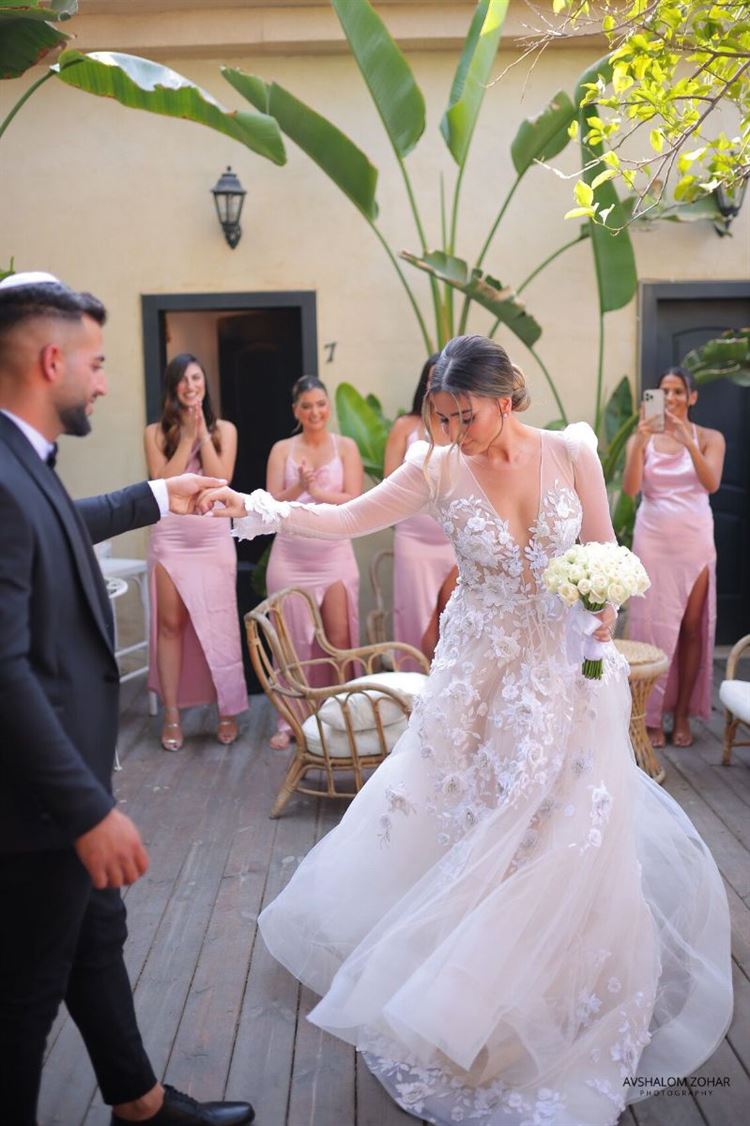 החתונה של ליאור ואלירן (צילום: אבשלום זוהר)