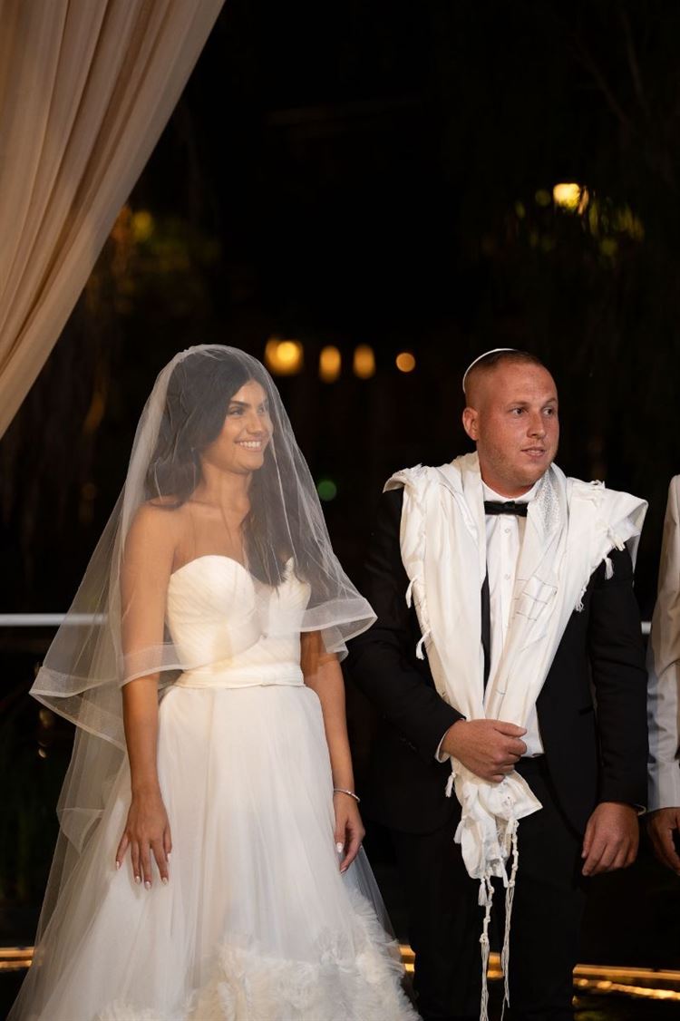 החתונה של נוי גרשון וחן כהן (צילום: אלעד סאסי)