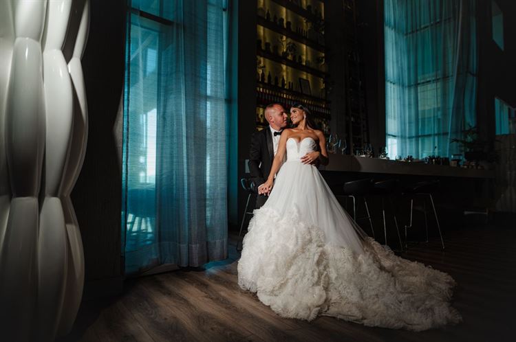 החתונה של נוי גרשון וחן כהן (צילום: אלעד סאסי)