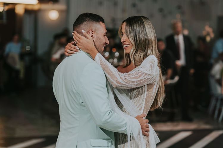 החתונה של ליאל אזרזר ומשה פרץ (צילום: יוניק פוטוגרפי)