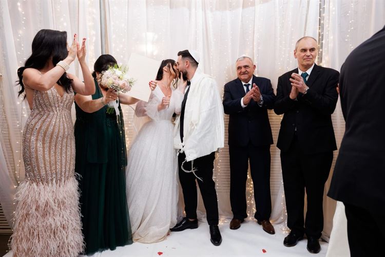 החתונה של קארינה ואילן דווידוב (צילום אדי גוריאנסקי)